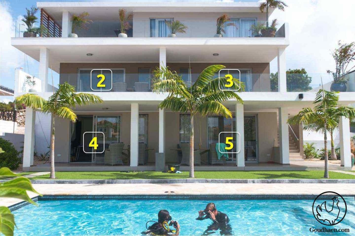 Goudhaen Luxury Private Apartments Jan Thiel Beach Eksteriør billede